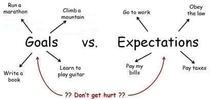Goals vs Expectations