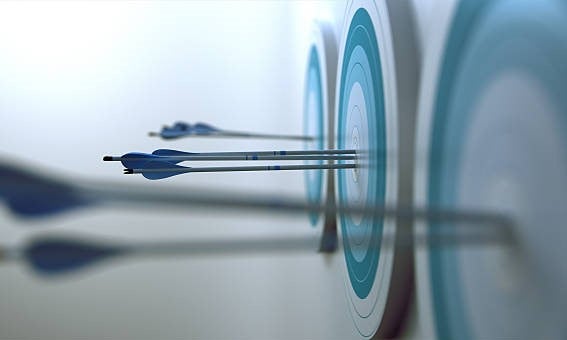 target arrows