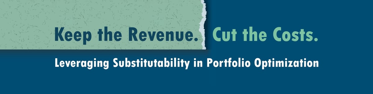 Leveraging Substitutability in Portfolio Optimization